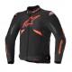 bunda T-GP R 3 DRYSTAR, ALPINESTARS (černá/červená fluo/bílá) 2025