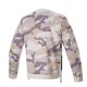 bunda LEGIT CREW FLEECE, ALPINESTARS (světle šedá camo) 2025