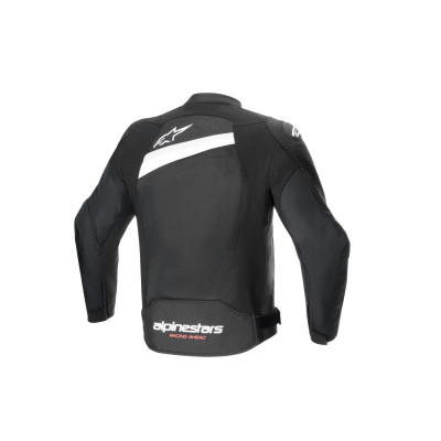 bunda T-GP PLUS R 4 AIRFLOW, ALPINESTARS (černá/bílá) 2025