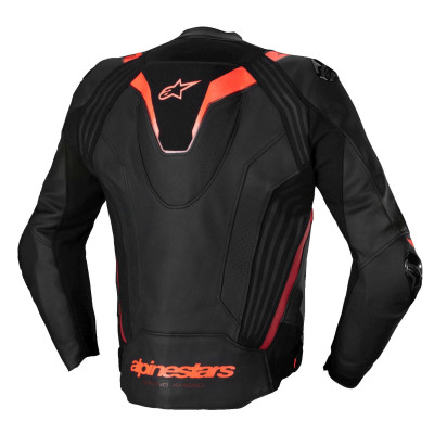 bunda MISSILE 3 IGNITION, ALPINESTARS (černá/červená fluo/tmavě červená) 2025
