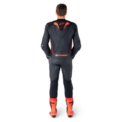 bunda MISSILE 3 IGNITION, ALPINESTARS (černá/červená fluo/tmavě červená) 2025