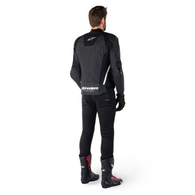 bunda MISSILE 3, ALPINESTARS (černá/bílá) 2025