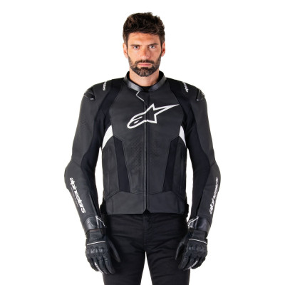 bunda MISSILE 3, ALPINESTARS (černá/bílá) 2025