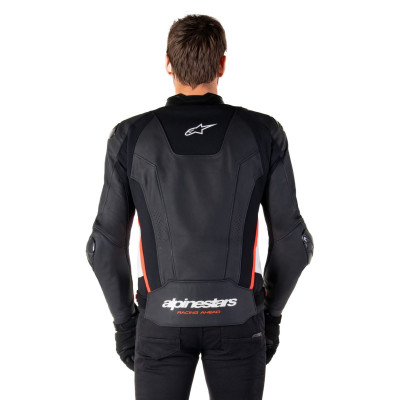 bunda MISSILE 3, ALPINESTARS (černá/bílá/červená fluo) 2025