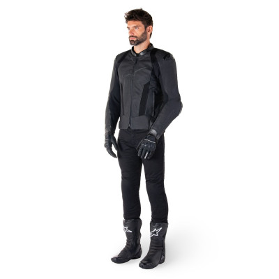 bunda MISSILE 3 AIRFLOW, ALPINESTARS (černá/černá) 2025