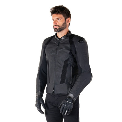 bunda MISSILE 3 AIRFLOW, ALPINESTARS (černá/černá) 2025