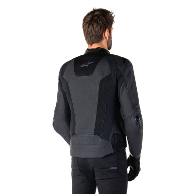 bunda MISSILE 3 AIRFLOW, ALPINESTARS (černá/černá) 2025