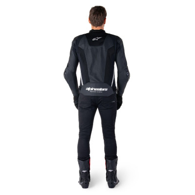 bunda MISSILE 3 AIRFLOW, ALPINESTARS (černá/bílá) 2025