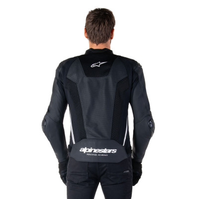 bunda MISSILE 3 AIRFLOW, ALPINESTARS (černá/bílá) 2025