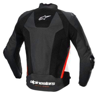 bunda MISSILE 3 AIRFLOW, ALPINESTARS (černá/bílá/červená fluo) 2025