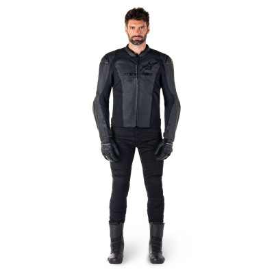 bunda FASTER 3, ALPINESTARS (černá/černá) 2025