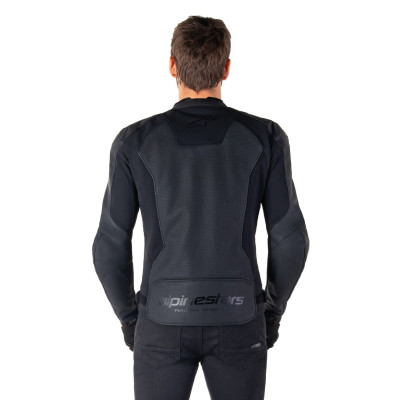 bunda FASTER 3 AIRFLOW, ALPINESTARS (černá/černá) 2025