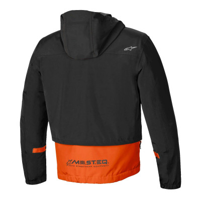 bunda MOOTANT WATERPROOF PARKA, ALPINESTARS (černá/oranžová fluo) 2025