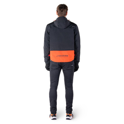 bunda MOOTANT WATERPROOF PARKA, ALPINESTARS (černá/oranžová fluo) 2025