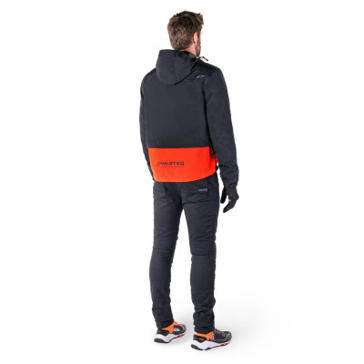 bunda MOOTANT WATERPROOF PARKA, ALPINESTARS (černá/oranžová fluo) 2025
