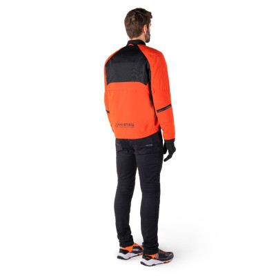 bunda MOOTANT WATERPROOF PARKA, ALPINESTARS (černá/oranžová fluo) 2025