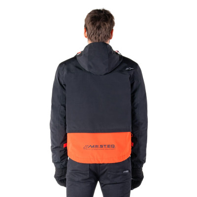 bunda MOOTANT WATERPROOF PARKA, ALPINESTARS (černá/oranžová fluo) 2025