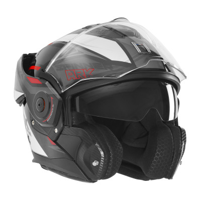 přilba SPINNER, NOX PREMIUM (černá,bílá,červená) 2026