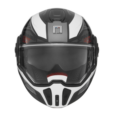 přilba SPINNER, NOX PREMIUM (černá,bílá,červená) 2026