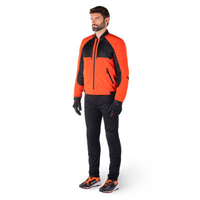 bunda MOOTANT WATERPROOF PARKA, ALPINESTARS (černá/oranžová fluo) 2025