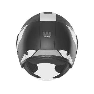 přilba N182 ROUND, NOX (černá matná, stříbrná) 2026