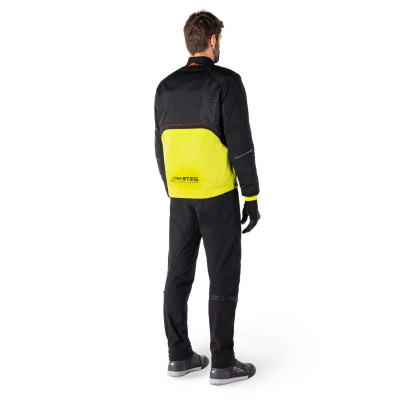 bunda MOOTANT WATERPROOF PARKA, ALPINESTARS (černá/žlutá fluo) 2025