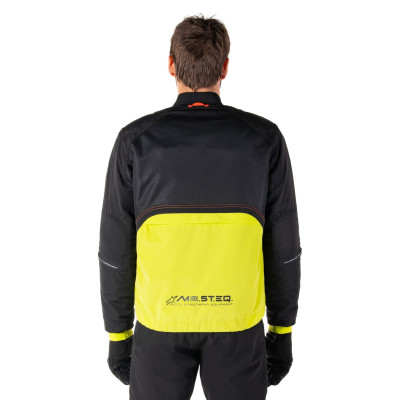 bunda MOOTANT WATERPROOF PARKA, ALPINESTARS (černá/žlutá fluo) 2025