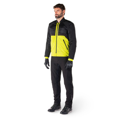bunda MOOTANT WATERPROOF PARKA, ALPINESTARS (černá/žlutá fluo) 2025