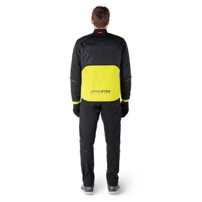 bunda MOOTANT WATERPROOF PARKA, ALPINESTARS (černá/žlutá fluo) 2025