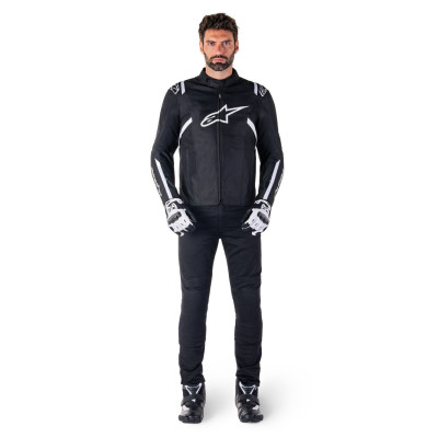 bunda T-SPS 2 WATERPROOF, ALPINESTARS (černá/bílá) 2025