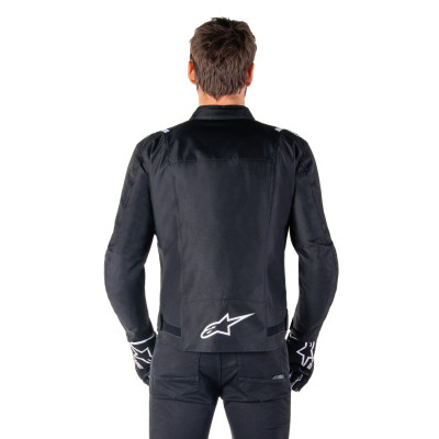 bunda T-SPS 2 WATERPROOF, ALPINESTARS (černá/bílá) 2025
