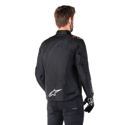 bunda T-SPS 2 WATERPROOF, ALPINESTARS (černá/bílá/červená fluo) 2025