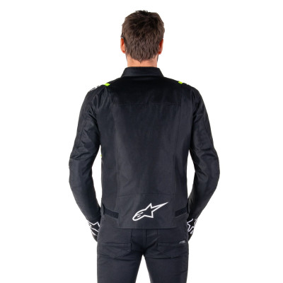 bunda T-SPS 2 WATERPROOF, ALPINESTARS (černá/bílá/žlutá fluo) 2025