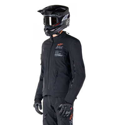 bunda AMT-8 STRETCH DRYSTAR XF, ALPINESTARS (černá) 2025