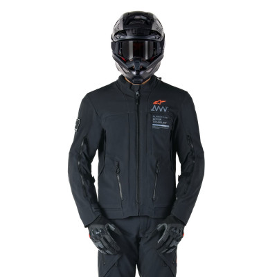 bunda AMT-8 STRETCH DRYSTAR XF, ALPINESTARS (černá) 2025