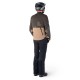 bunda AMT-8 STRETCH DRYSTAR XF, ALPINESTARS (tmavě hnědá/tmavá khaki) 2025