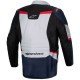 bunda ST-1 WATERPROOF, ALPINESTARS (tmavě modrá/černá/červená) 2025