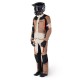 bunda ST-1 WATERPROOF, ALPINESTARS (tmavá khaki/písková/černá/červená fluo) 2025