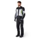 bunda ST-1 WATERPROOF, ALPINESTARS (světle šedá/černá/žlutá fluo) 2025