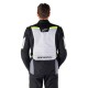 bunda ST-1 WATERPROOF, ALPINESTARS (světle šedá/černá/žlutá fluo) 2025