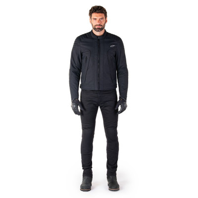 bunda CLAYTON WATER RESISTANT, ALPINESTARS (černá/černá) 2025