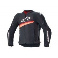 bunda T-GP PLUS R 4 AIRFLOW, ALPINESTARS (černá/červená fluo) 2025
