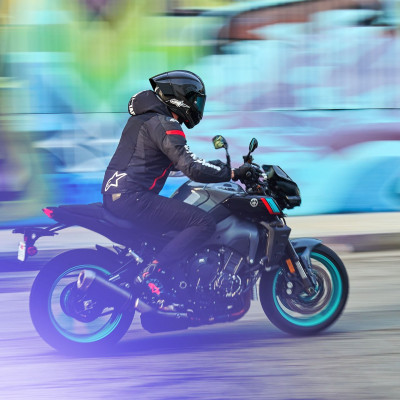 bunda ZACA AIR WATERPROOF, ALPINESTARS (černá/bílá/červená fluo) 2025