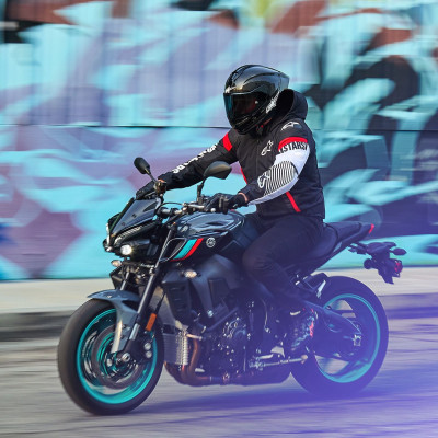 bunda ZACA AIR WATERPROOF, ALPINESTARS (černá/bílá/červená fluo) 2025