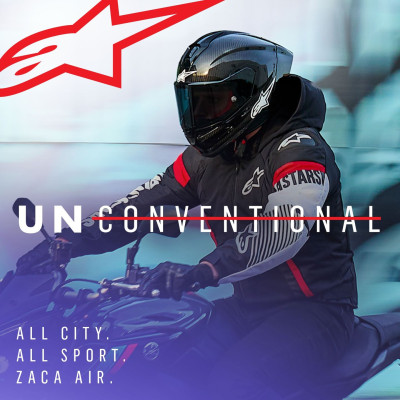 bunda ZACA AIR WATERPROOF, ALPINESTARS (černá/bílá/červená fluo) 2025