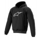 bunda AGELESS HOODIE, ALPINESTARS (černá) 2025