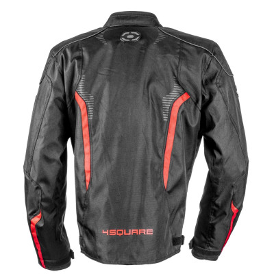 street bunda SPORTSTER, 4SQUARE - pánská (černá,červená) 2025