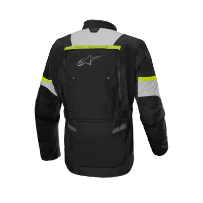 bunda BOGOTA PRO DRYSTAR, ALPINESTARS (černá/šedá/žlutá fluo) 2025