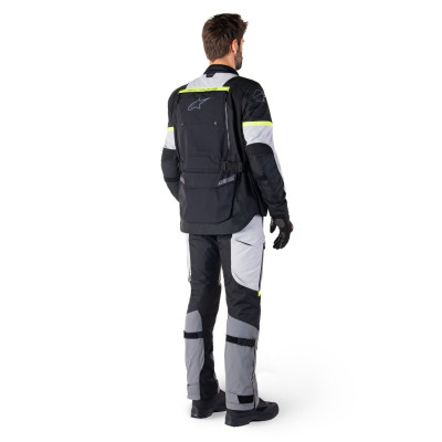 bunda BOGOTA PRO DRYSTAR, ALPINESTARS (černá/šedá/žlutá fluo) 2025