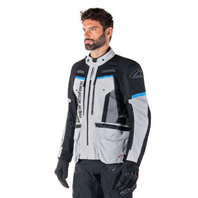 bunda BOGOTA PRO DRYSTAR, ALPINESTARS (šedá/černá/modrá) 2025